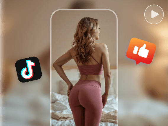 A girl join twerk challenge