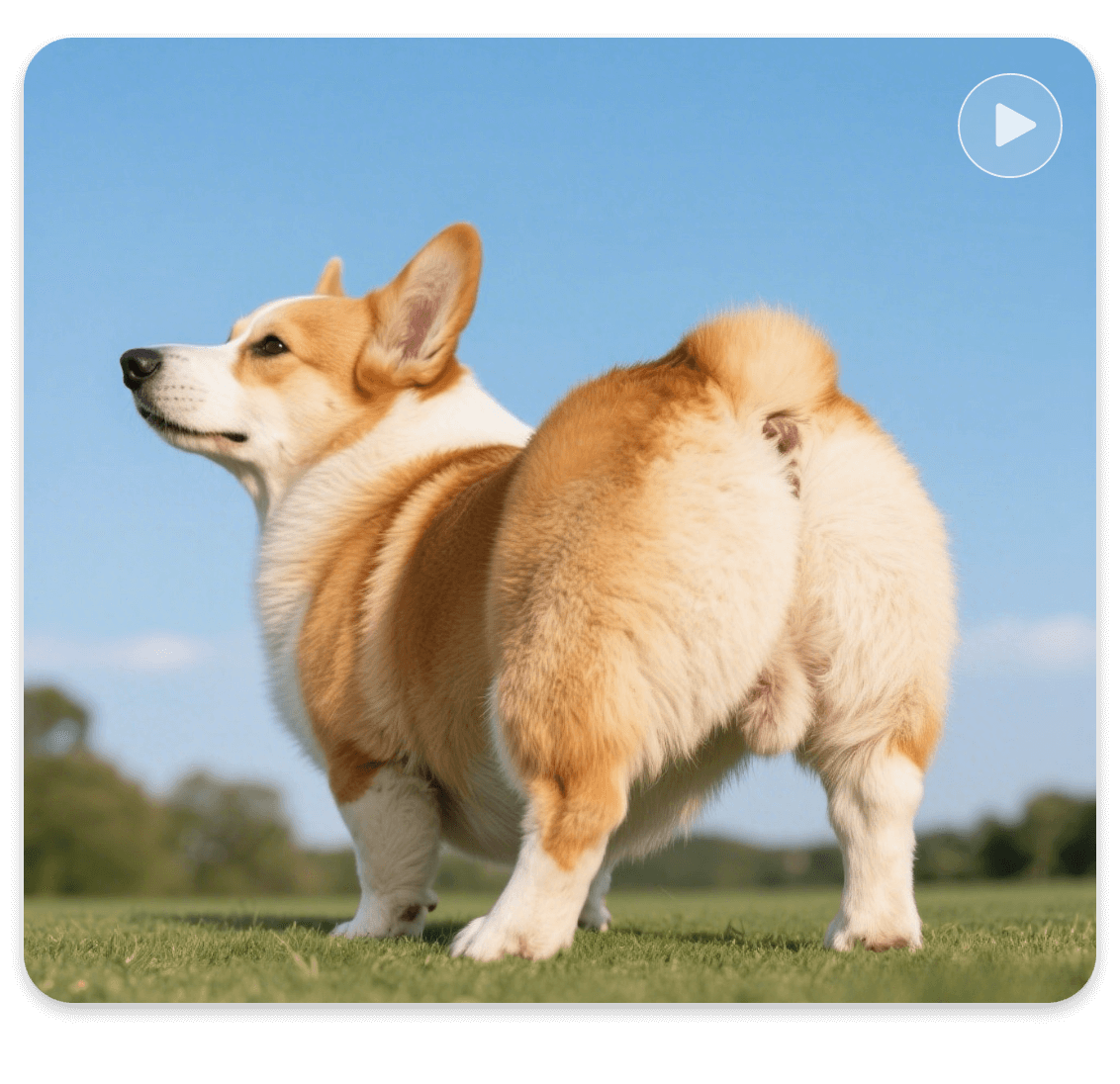Make a corgi pet dog twerk