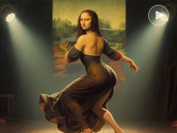 Mona Lisa twerk