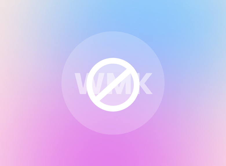 No watermark icon