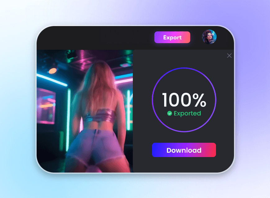 Download your twerking video